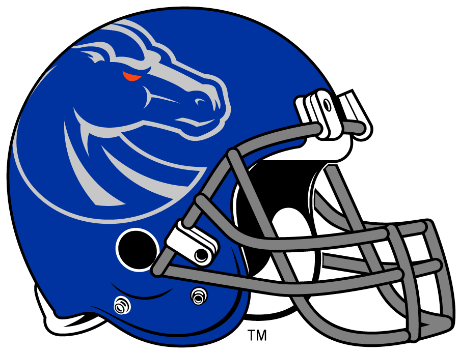 Boise State Broncos 2012-Pres Helmet Logo diy DTF decal sticker